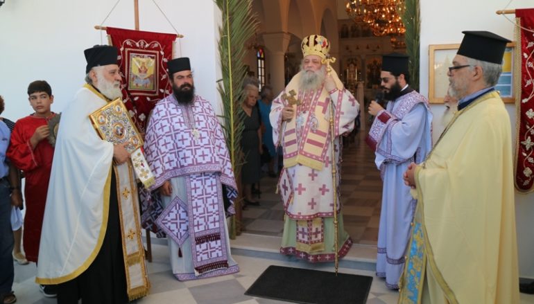 Η εορτή του Γενεθλίου της Υπεραγίας Θεοτόκου στην Πάρο