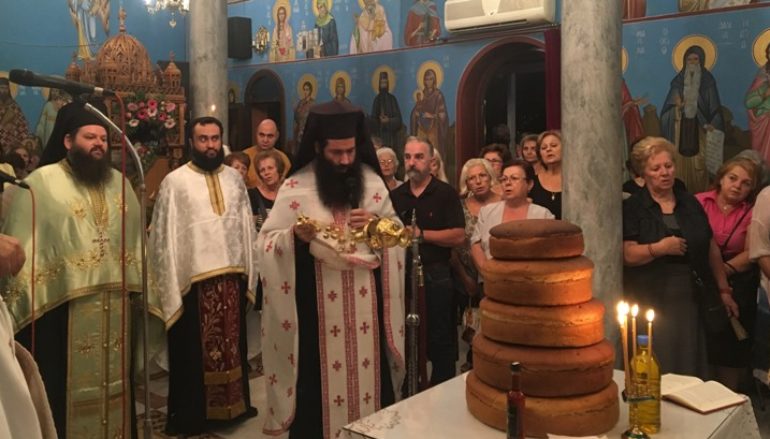 Πλήθος πιστών τίμησε τις Αγίες Σοφία, Πίστη, Ελπίδα και Αγάπη στη Χαλκίδα