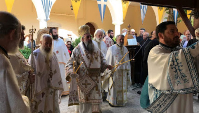 Πανηγύρισε ο Ι. Ναός Παναγίας Μυριοκεφάλων στην Ι. Μ. Ρεθύμνης