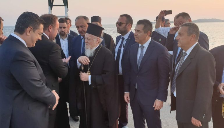 Ο Οικουμενικός Πατριάρχης στην Ι. Μονή Ξενοφώντος