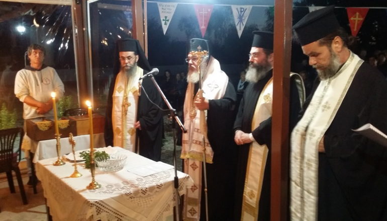 Θυρανοίξια Παρεκκλησίου από τον Μητροπολίτη Πρεβέζης