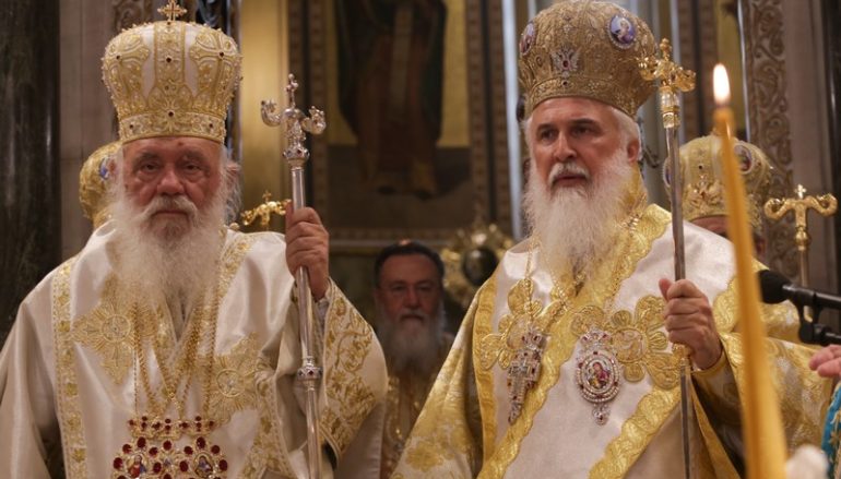 Η Χειροτονία του νέου Μητροπολίτη Λήμνου Ιεροθέου