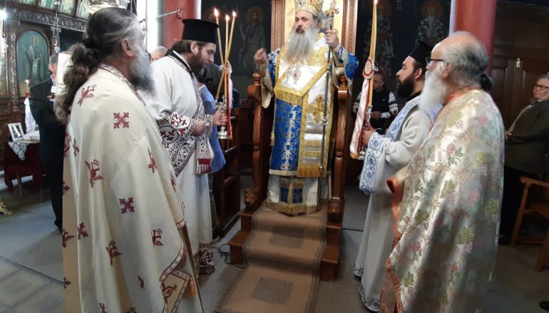 Χειροθεσίες Πρωτοπρεσβυτέρων από τον Μητροπολίτη Σταγών