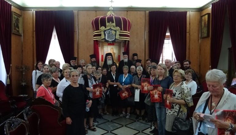 Ο Μητροπολίτης Κορίνθου με προσκυνητές επισκέφθηκαν τα Ιεροσόλυμα