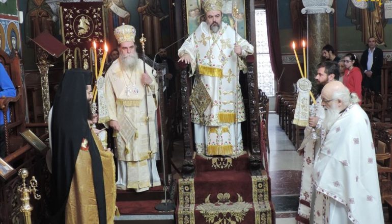 Δισαρχιερατική Θεία Λειτουργία στην Ι. Μητρόπολη Άρτης