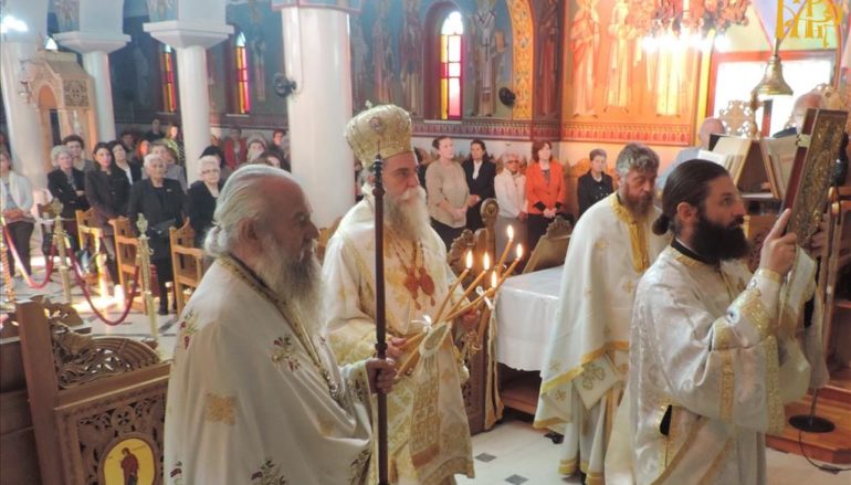 H ενορία Αγίου Θεράποντος Άρτης πανηγύρισε την Παναγία Εσφαγμένη