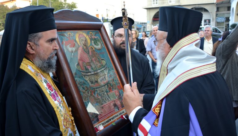 Η Τρίπολη υποδέχθηκε την Ιερά Εικόνα της Παναγίας Σγράπας