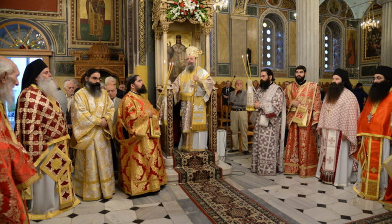 Λαμπρός ο εορτασμός του Αγίου Δημητρίου στην Πάτρα