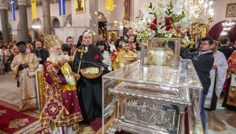 Η Ακολουθία του Επιταφίου του Αγίου Δημητρίου στη Θεσσαλονίκη