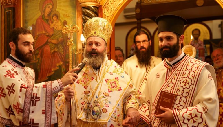 Χειροτονία Διακόνου από τον Αρχιεπίσκοπο Αυστραλίας
