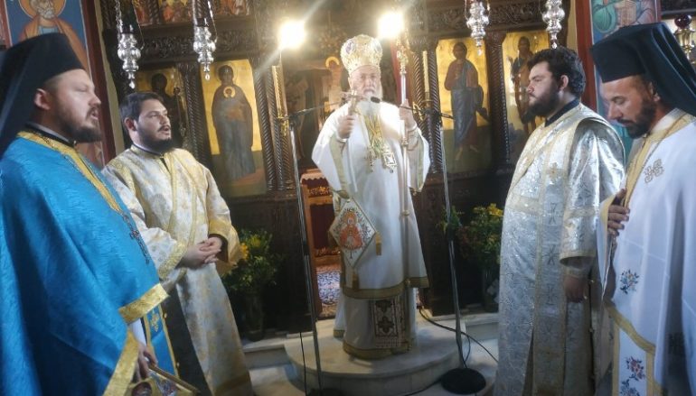 Με λαμπρότητα εόρτασε η Ι. Μονή Παναγίας Γοργοεπηκόου Ψαχνών