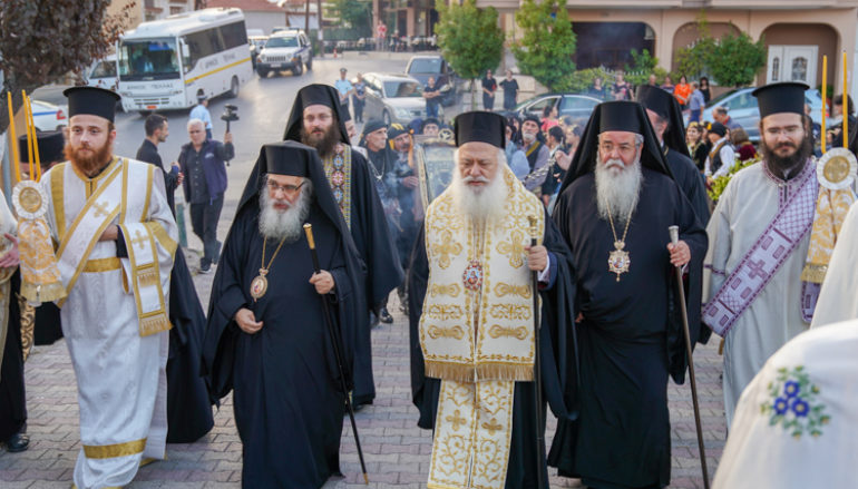 Τα Ιερά Κειμήλια του Πόντου υποδέχθηκαν τα Γιαννιτσά