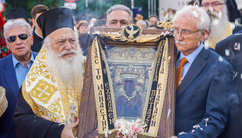 Την Παναγία Σουμελά υποδέχθηκε η Θεσσαλονίκη