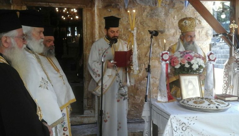 Εγκαίνια Κειμηλιαρχείου από τον Μητροπολίτη Ρεθύμνης