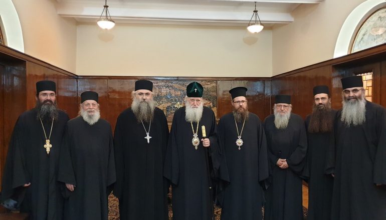 Μήνυμα ενότητας από τον Πατριάρχη Βουλγαρίας προς το Άγιον Όρος