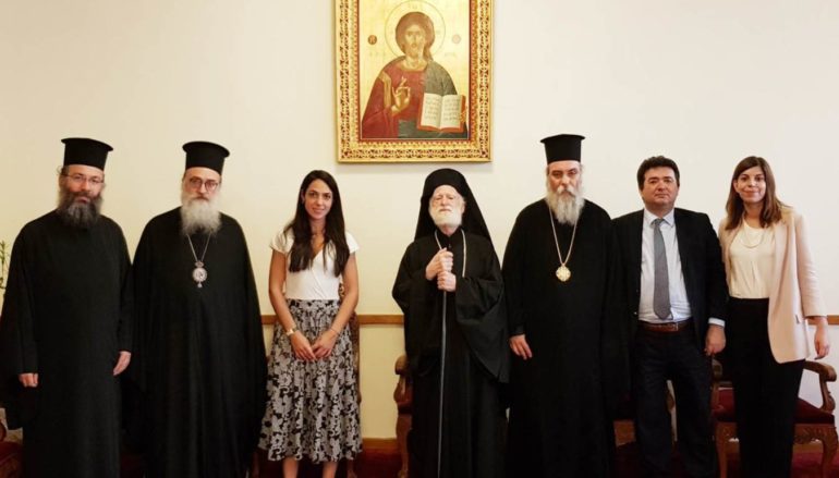 Αντιπροσωπεία της Εκκλησίας της Κρήτης με την Υφυπ. Κοινωνικών Υποθέσεων