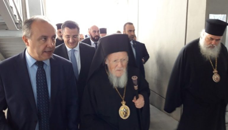 Αφίχθη στην Θεσσαλονίκη ο Οικουμενικός Πατριάρχης