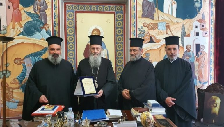 Ο ΙΣΚΕ ανακήρυξε τον Μητροπολίτη Ναυπάκτου σε επίτιμο μέλος του