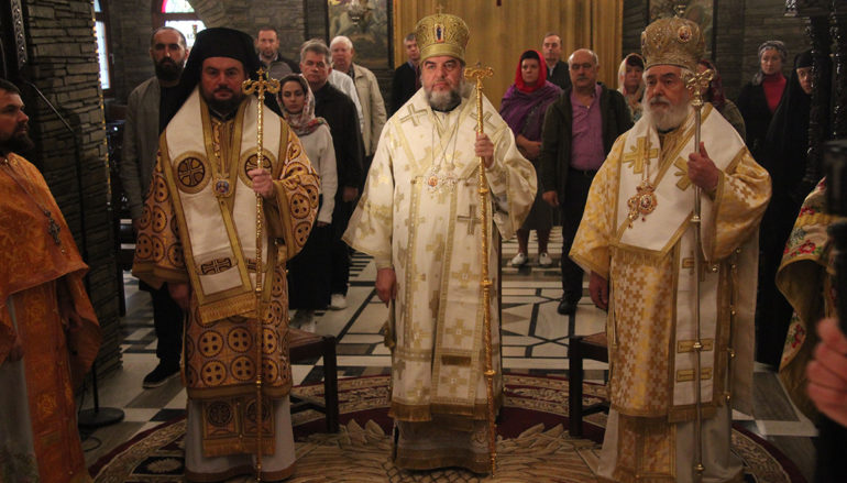 Συλλείτουργο του Μητροπολίτη Φωκίδος μετά Αρχιερέων της Ουκρανικής Εκκλησίας