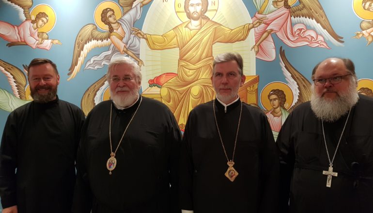 Ο Αρχιεπίσκοπος Φιλλανδίας Λέων φιλοξενούμενος στην Ι. Μ. Σουηδίας