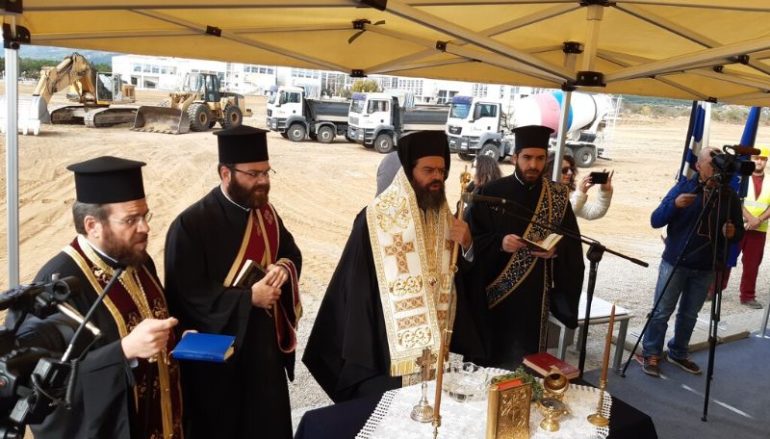 Θεμελίωση κτιριακών εγκαταστάσεων του Δημοκριτείου Πανεπιστημίου