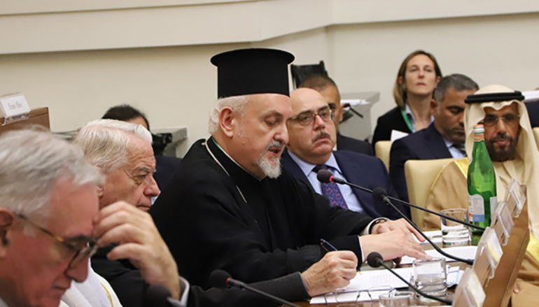 Ο Μητροπολίτης Γαλλίας σε Διεθνές Συνέδριο στη Ρώμη