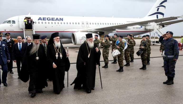 Αφίχθη στη Λήμνο ο νέος της Ποιμενάρχης Ιερόθεος