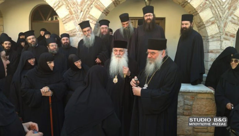 Σύναξη Μοναχών και Μοναζουσώνστην στην Ι. Μητρόπολη Αργολίδος