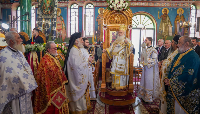 Λαμπρός ο εορτασμός των Παμμεγίστων Ταξιαρχών στη Βέροια