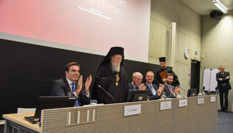 Βαρυσήμαντη ομιλία του Οικ. Πατριάρχη στο Ευρωπαϊκό Κολλέγιο