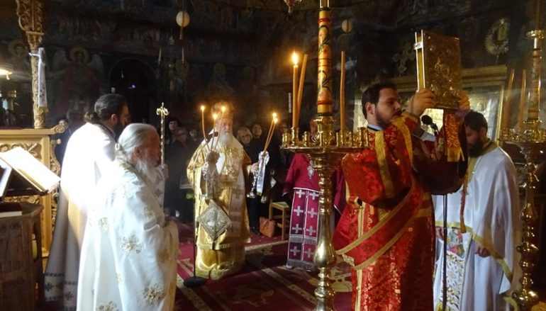 Με λαμπρότητα πανηγύρισε η Ιερά Μονή Αγίου Γεωργίου Φενεού