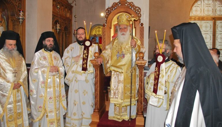 Η Πανήγυρη του Αγίου Ανδρέου στην Ι. Μητρόπολη Νέας Σμύρνης
