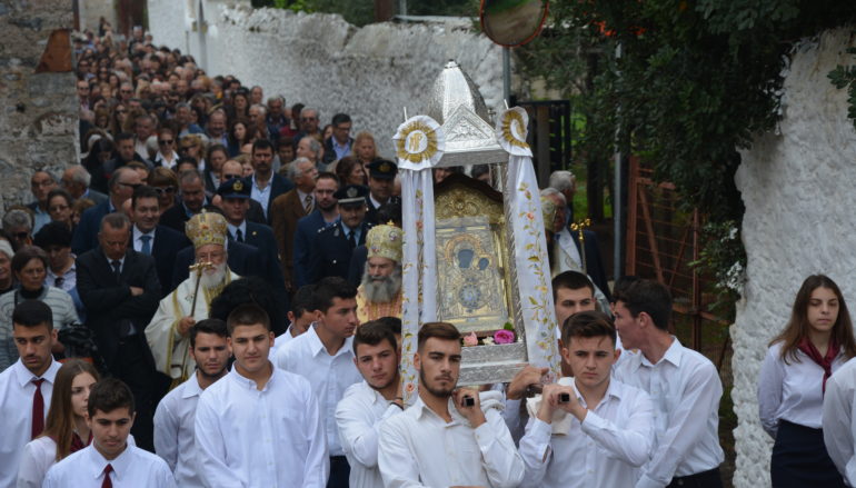 Το Λεωνίδιο τίμησε την Πολιούχο του Παναγία Έλωνα