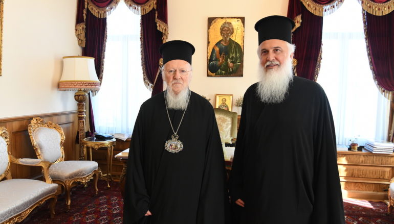 Στο Οικ. Πατριαρχείο ο νεοεκλεγείς Μητροπολίτης Λήμνου Ιερόθεος