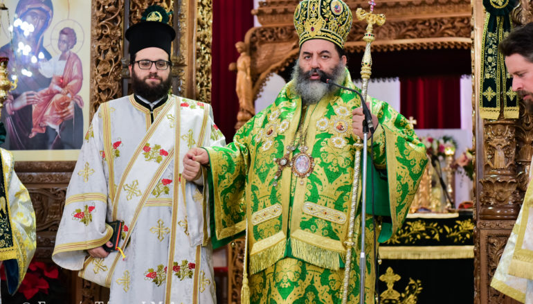 Χειροτονία Διακόνου από τον Μητροπολίτη Λαγκαδά