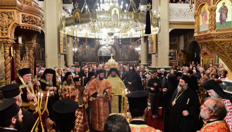 Εσπερινός του Αγίου Ιωάννου του Χρυσοστόμου στην Θεσσαλονίκη