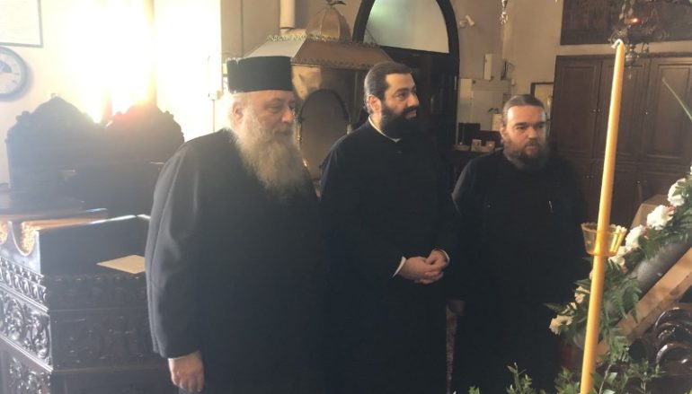 Αφίχθη στην Νάξο ο Επίσκοπος Ευρίπου για την Εορτή της Παναγίας Χρυσοπολίτισσας