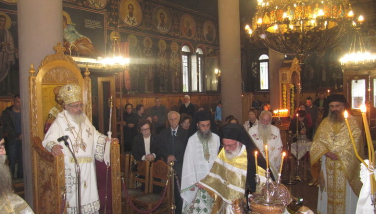 Λαμπρά τα Ονομαστήρια του Μητροπολίτη Πρεβέζης Χρυσοστόμου