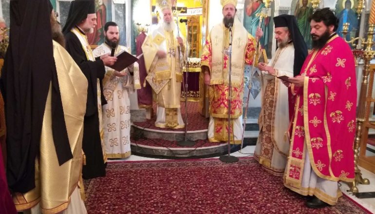 Αρχιερατικό Συλλείτουργο στις Ροβιές Βορείου Ευβοίας
