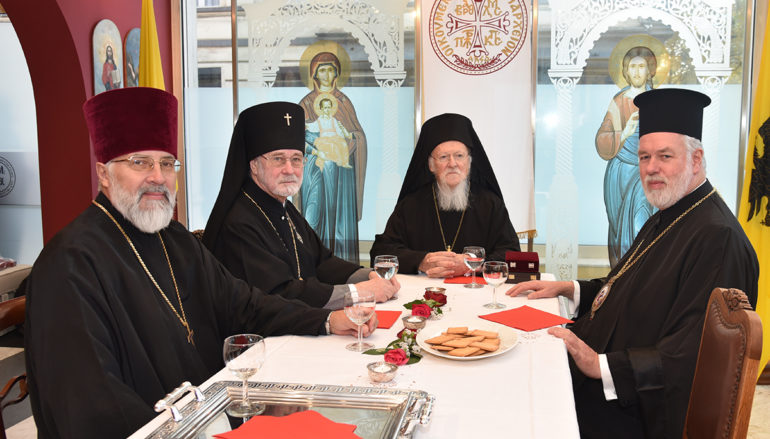 Συνάντηση του Οικ. Πατριάρχου και του Ρώσου Αρχιεπισκόπου στις Βρυξέλλες