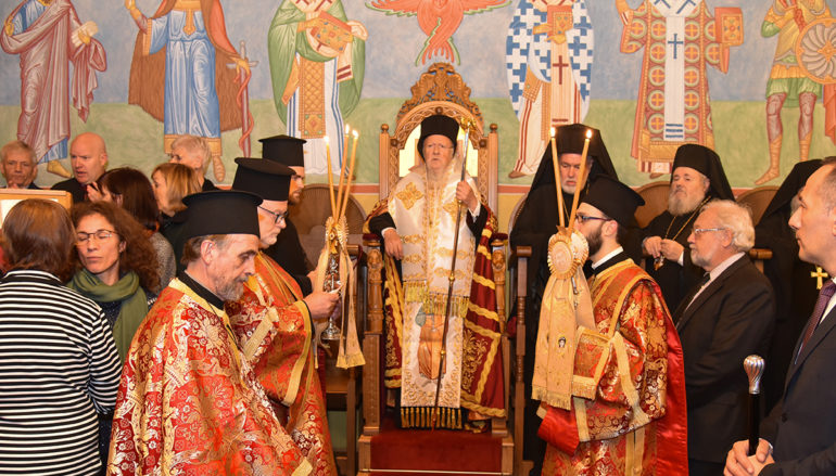 Ο Οικουμενικός Πατριάρχης στην Ορθόδοξη Ενορία της Brugge