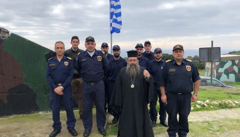 Ο Μητροπολίτης Χίου σε Ναυτικά Φυλάκια