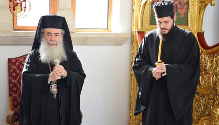 Κουρά Μοναχού στο Πατριαρχείο Ιεροσολύμων