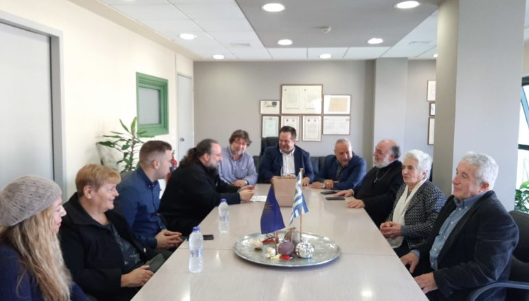 Η Αγία Μαρίνα Ηλιουπόλεως στον Δήμαρχο