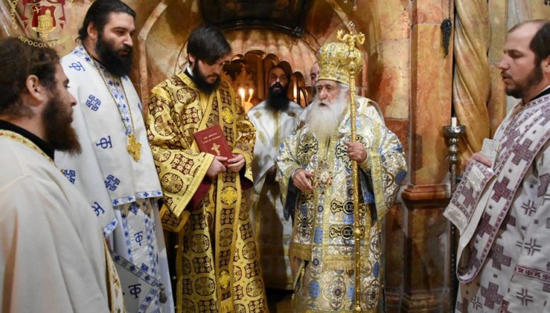 Χειροτονία Διακόνου στο Πατριαρχείο Ιεροσολύμων