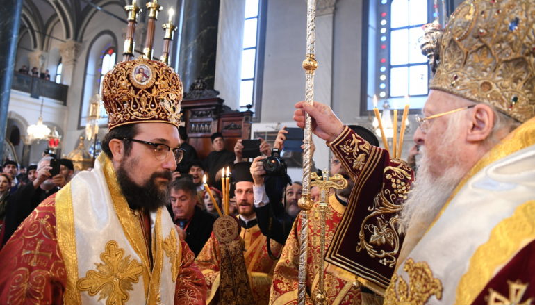 Η Χειροτονία του Επισκόπου Δωρυλαίου Δαμασκηνού στο Φανάρι