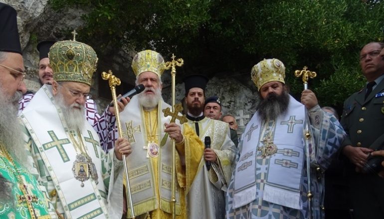 Με λαμπρότητα εορτάσθηκε ο Όσιος Πατάπιος στο Λουτράκι