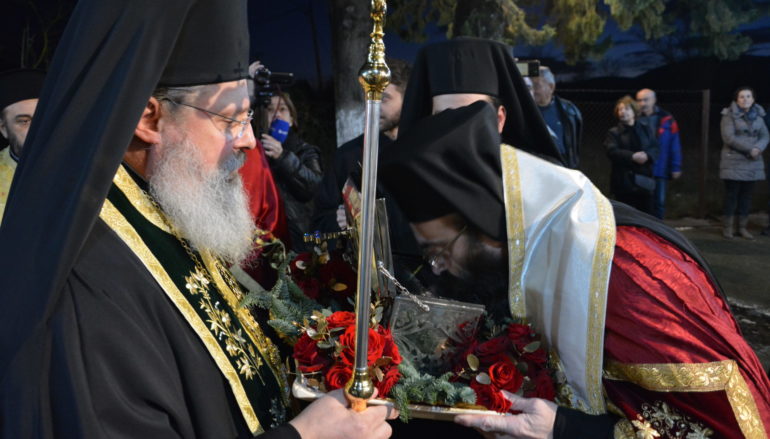 Λαμπρή υποδοχή Ι. Λειψάνου του Αγίου Κηρύκου στην Τρίπολη