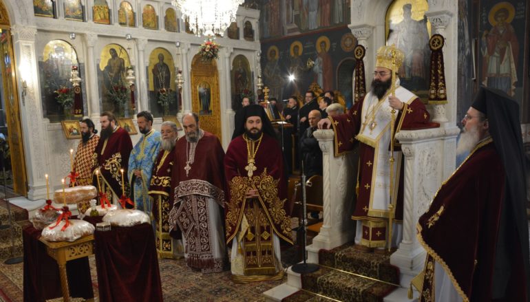 Λαμπρός ο εορτασμός της Αγίας Βαρβάρας στην Τρίπολη