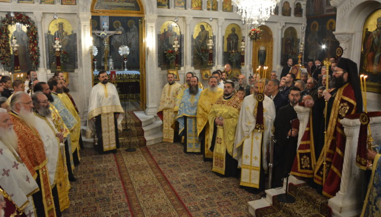 Αρχιερατικός Εσπερινός για την Αγία Βαρβάρα στην Τρίπολη